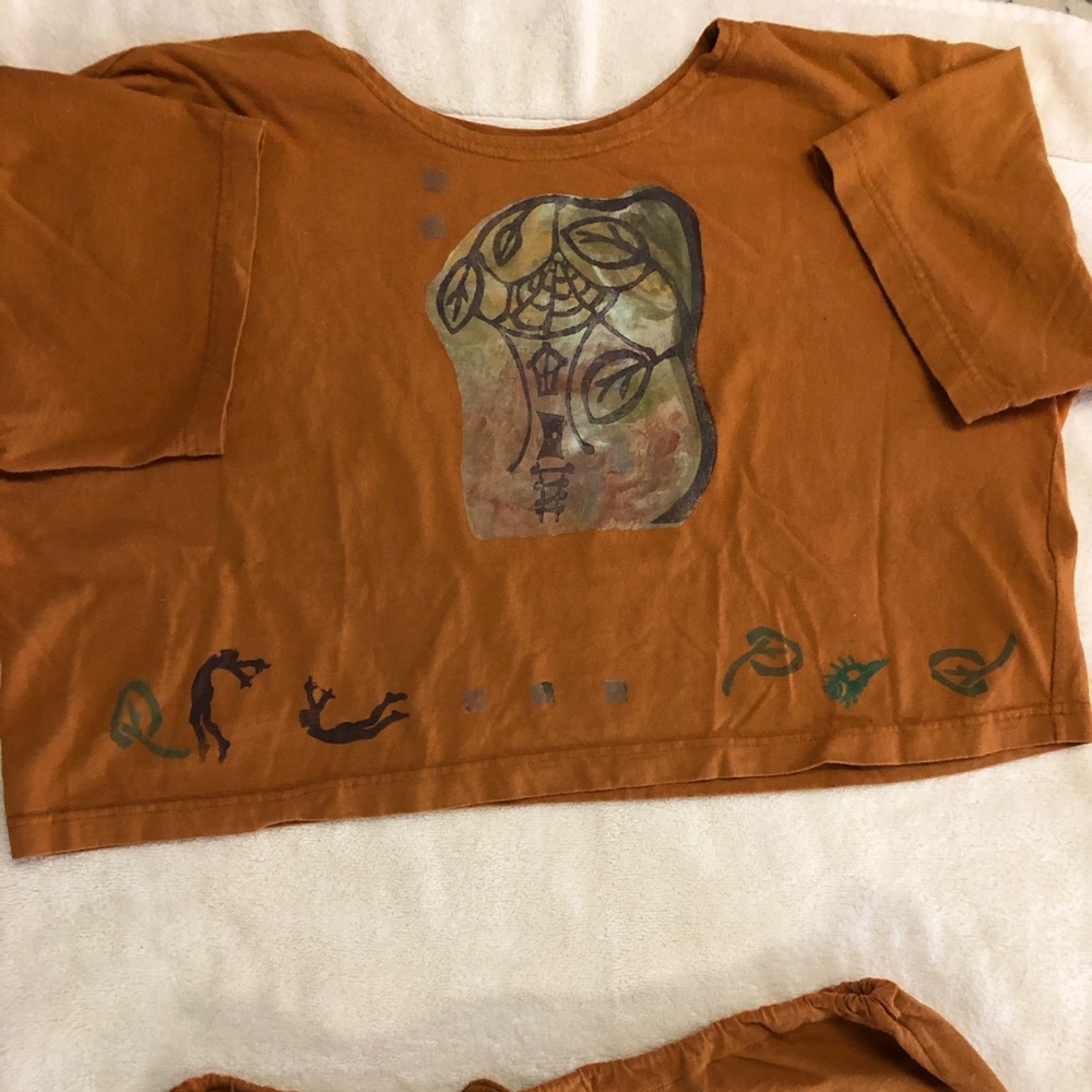 Vintage Bluefish - Crop tip with shirt